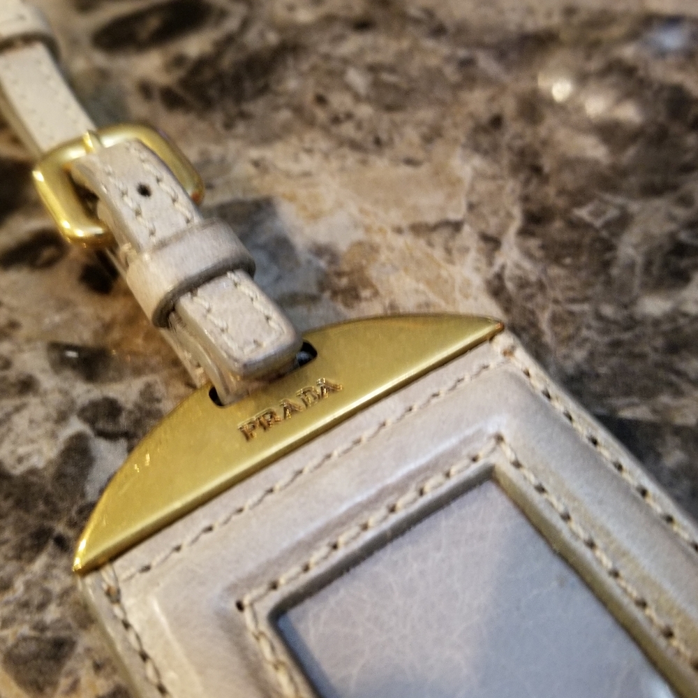 PRADA Beautiful Nametag Charm - Picture 3 of 12